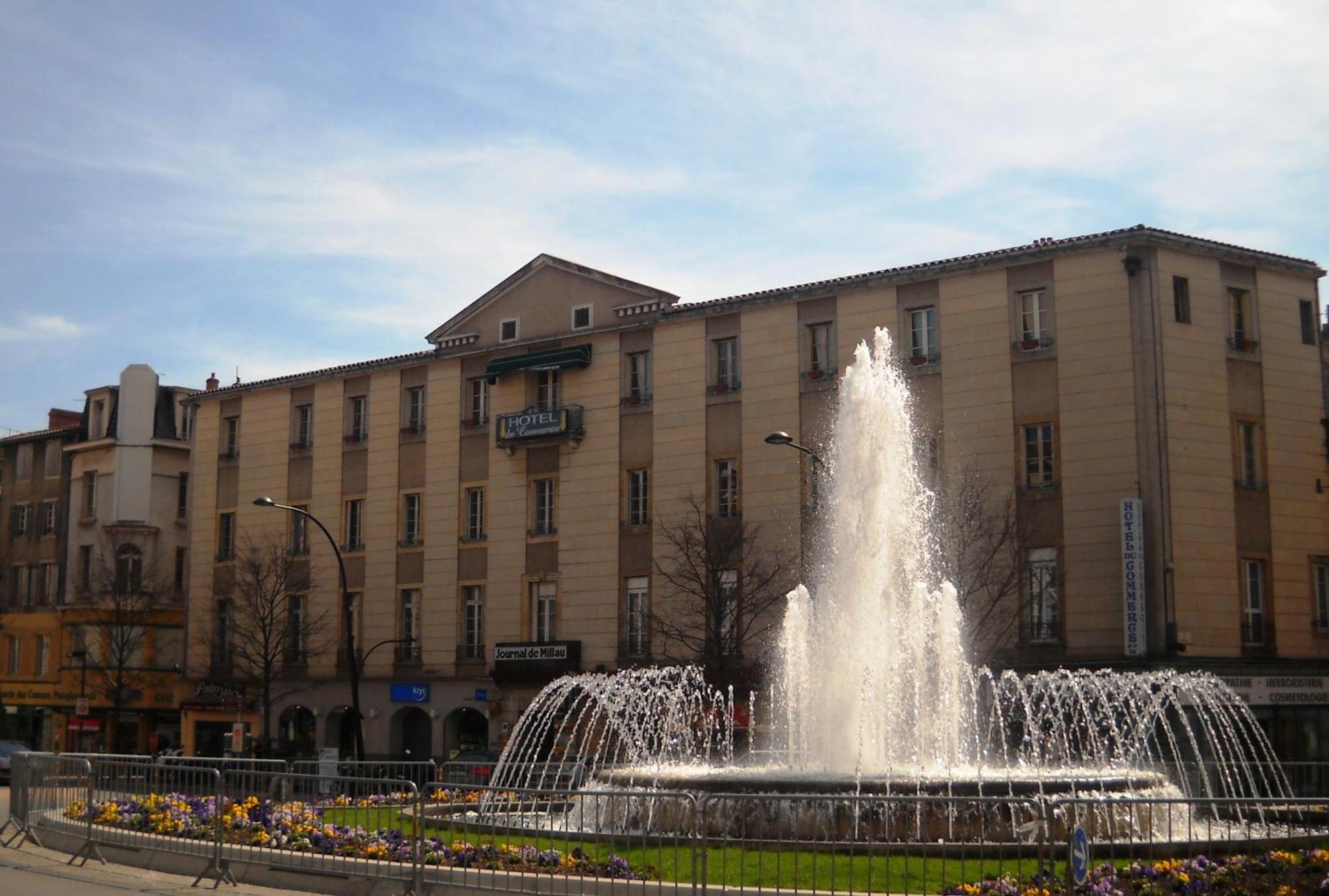 Hotel Du Commerce Millau Buitenkant foto